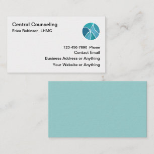 Mental Health & Family Counseling Business Card