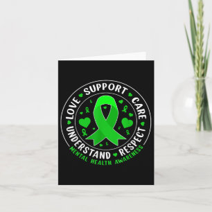 Mental Health Family Support Green Mental Health A Card