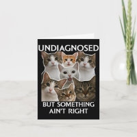Mental health funny undiagnosed but something ain'