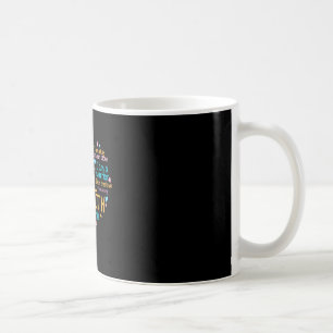 Mental Health Heart Self Love Words Awareness Wome Coffee Mug