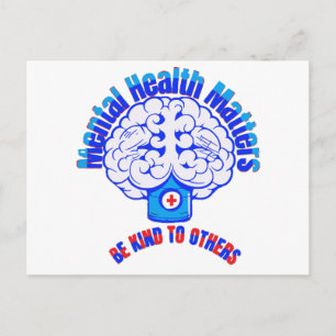 Mental Health Holiday Postcard