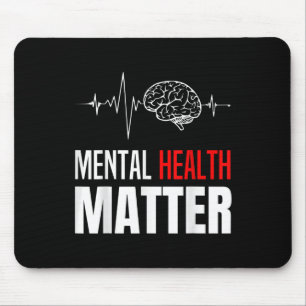 Mental Health Human Brain Problem Awareness _1 Mouse Pad