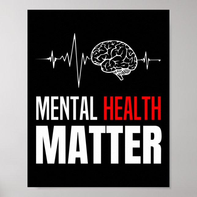 Mental Health Human Brain Problem Awareness Pullov Poster (Front)