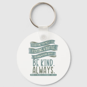 Mental Health Illness Awareness Month Depressed Pe Keychain