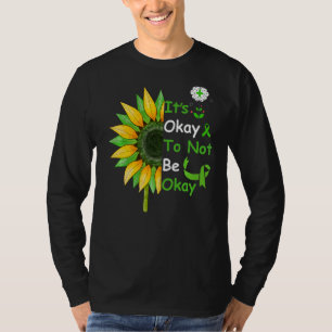 Mental Health Illness Awareness Pin Its Okay To No T-Shirt