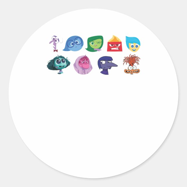 Mental Health Inside Out 2 Sticker  (Front)