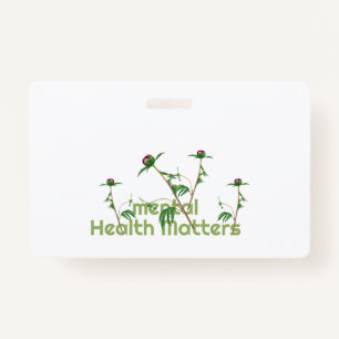 Mental Health Matters Badge