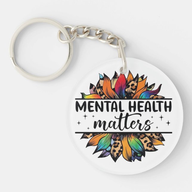 Mental Health Matters Keychain (Front)