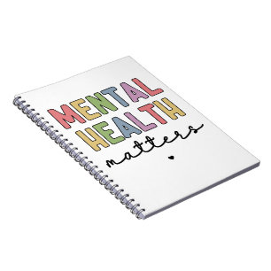 Mental Health Matters   Mental Health Awareness Notebook