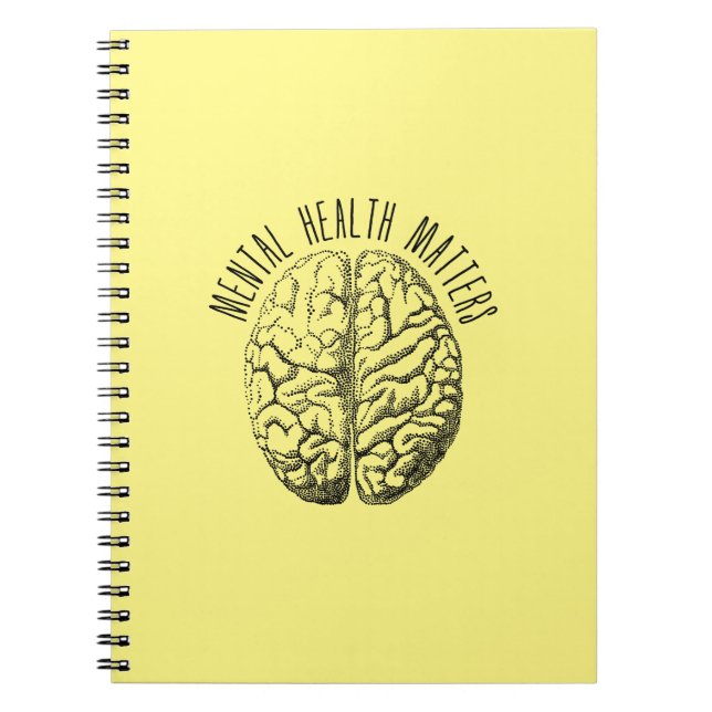 Mental health matters notebook (Front)