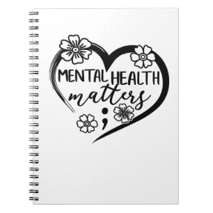 Mental health matters notebook