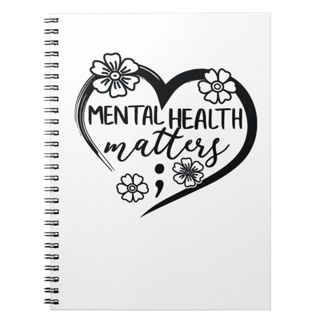 Mental health matters notebook (Front)