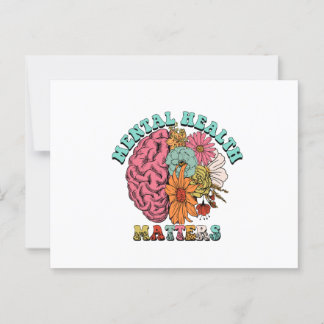 Mental Health Matters Place Card Holder T-Shirt To
