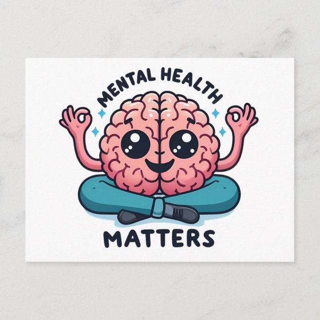 Mental Health Matters Postcard (Front)