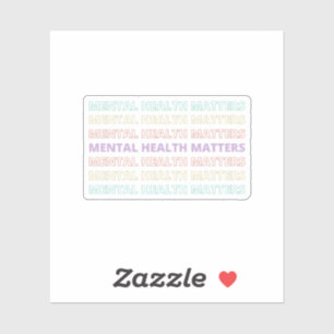 Mental Health Matters   Quote Sans VII Peach Candy