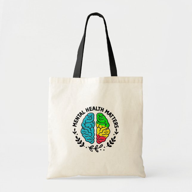 Mental health matters tote bag (Front)
