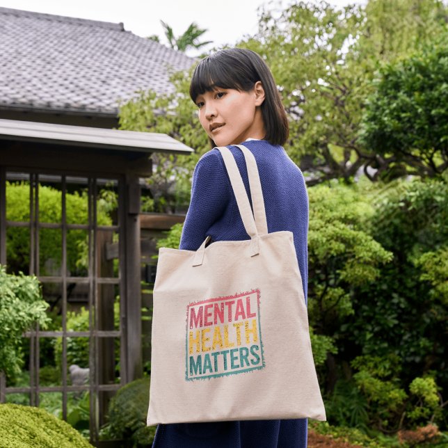 Mental Health Matters Tote Bag (Creator Uploaded)