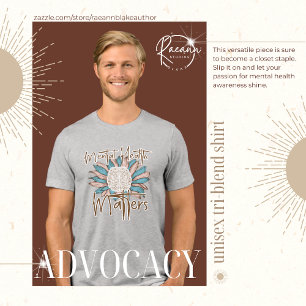 Mental Health Matters Unisex Tri-Blend Shirt