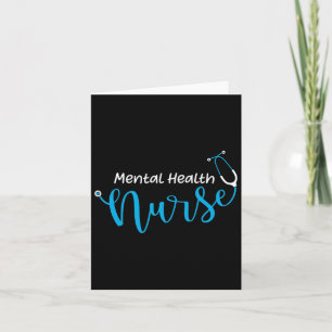 Mental Health Nurse Card