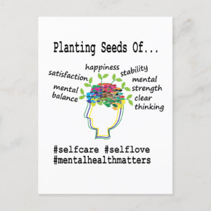 Mental Health Positivity Postcard