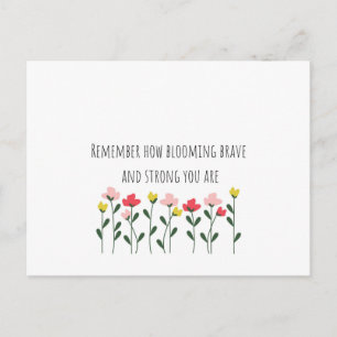 Mental health postcard