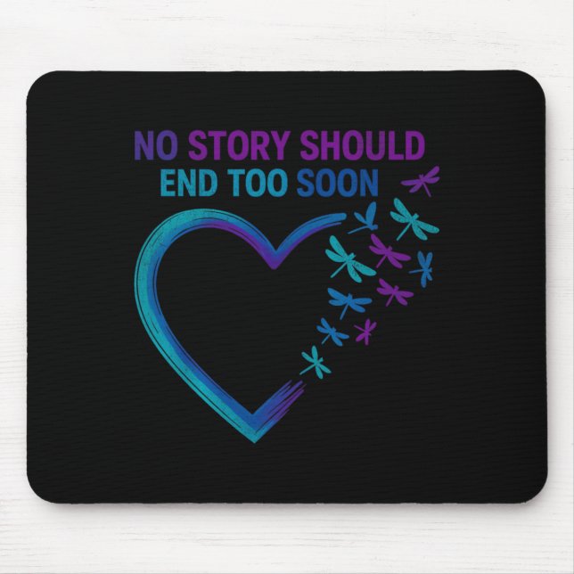 Mental Health Prevention Creative Mouse Pad (Front)