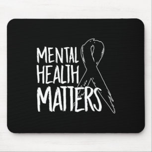 Mental Health Problems Design Suicide For Awarenes Mouse Pad