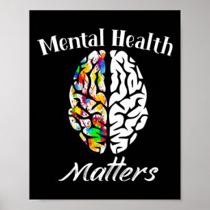 Mental Health Problems End The Stigma Mental Healt Poster
