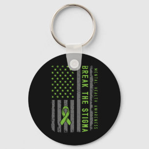 Mental Health Problems Fight Stigma Mental Health Keychain