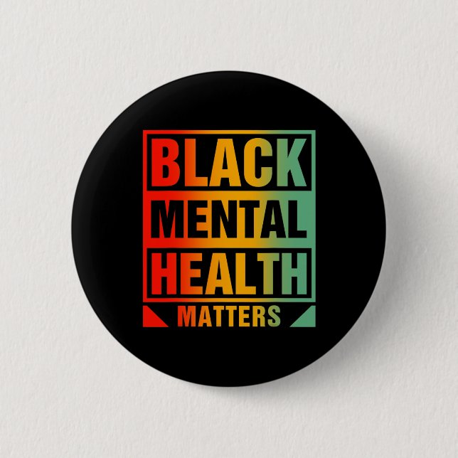 Mental Health Problems Human Brain Counsellor Ther 2 Inch Round Button (Front)