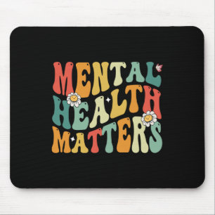 Mental Health Problems Human Brain Illness Awarene Mouse Pad