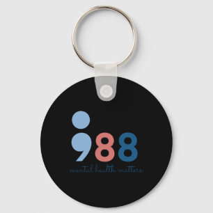 Mental Health Problems Keychain