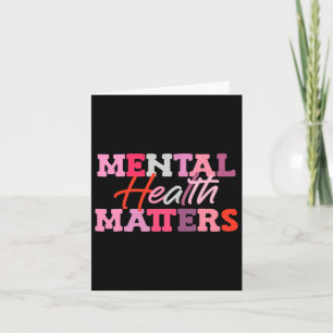Mental Health Problems National Stress Awareness M Card