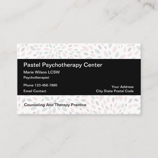 Psychotherapy Business Cards & Profile Cards Zazzle CA