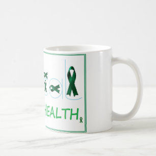 Mental Health Ribbons Coffee Mug
