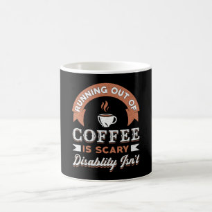 Mental Health Running Out Of Coffee Awareness Coffee Mug
