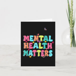 Mental Health S Awareness Human Brain Illness Card