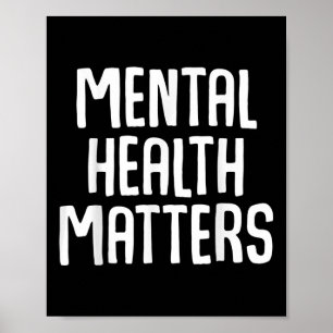 Mental Health S Depression Awareness Support Quote Poster