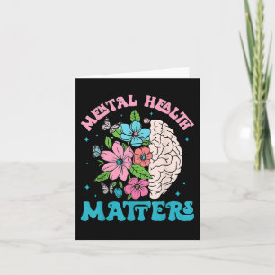 Mental Health S Human Brain Illness Awareness Card