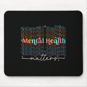 Mental Health S Human Brain Illness Awareness  Mouse Pad