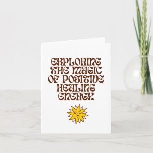 Mental Health S - Motivational Art Sticker  Card