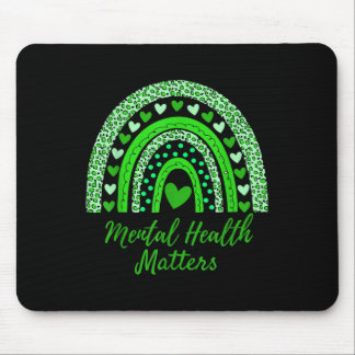 Mental Health S Rainbow Mental Health Awareness Mouse Pad