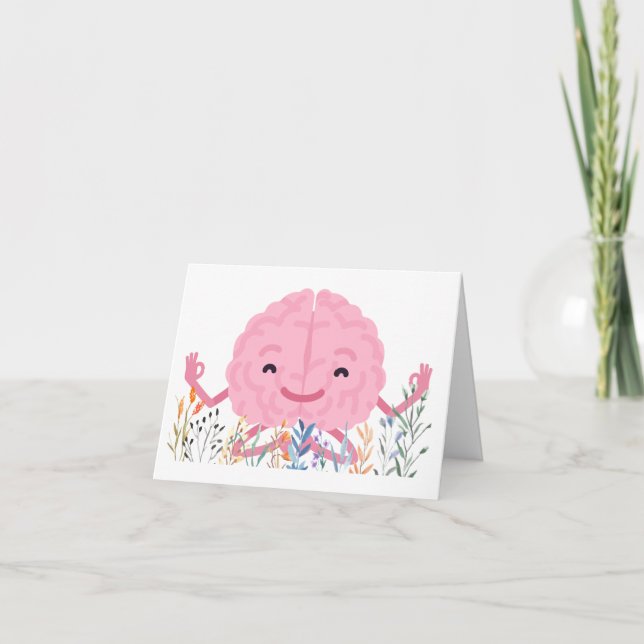 Mental Health Self Care  Card (Front)