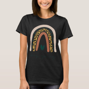 Mental Health Semicolon Keep Going Boho Trendy Cut T-Shirt