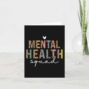 Mental Health Squad End The Stigma Mental Health F Card