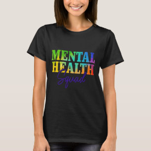 Mental Health Squad Mental Health Awareness Month T-Shirt