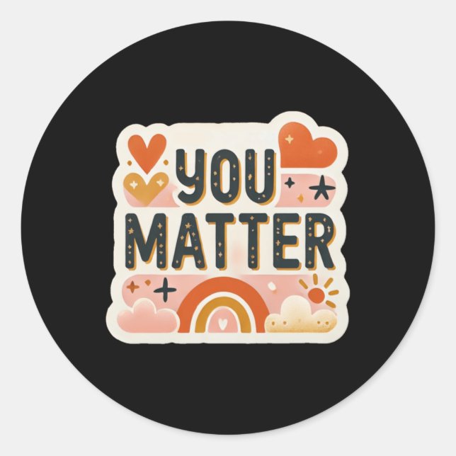 Mental Health Sticker  (Front)