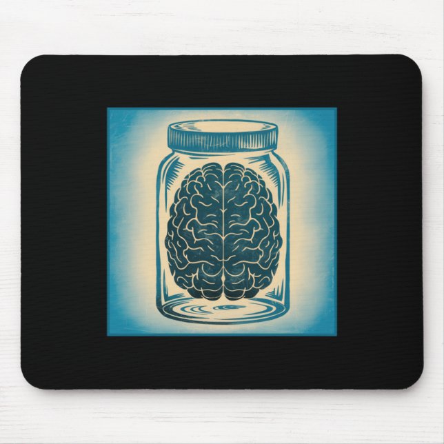 Mental Health Sticker1  Mouse Pad (Front)