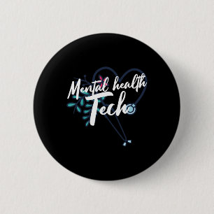 Mental Health Suicide Awareness Month Psychiatric 2 Inch Round Button