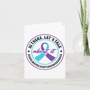 Mental Health Support 988 Suicide Prevention Week Card